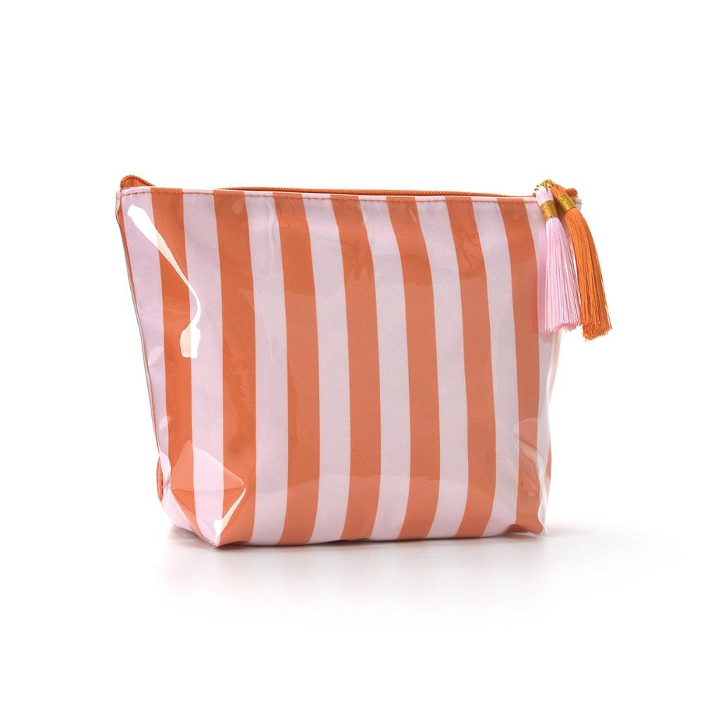 Glossy Toiletry Pouch PVC Makeup Organizer Multipurpose Storage Bag  Women