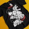 Футболка Baki The Grappler Мужская Женская Топ Футболка Baki Hanma Рубашка Yujiro Боевой Джек Печенька