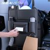 Multi Pockets Car Seat Back Organizer Large Capacity Storage Bag with Tissue Box