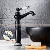 Basin Faucet Brass Chrome Silver Bathroom Sink Faucet Single Handle Ceramics Bathbasin Deck Hot Cold Mixer Water Tap Crane 2020L