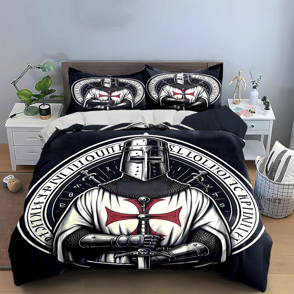 "Knightly Valor Reverie." Bedding sets Duvet covers Pillowcases(1* Duvet Cover 2* Pillowcases without duvet insert)
