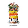 Toy Story Party Decoration Tableware Paper Plates Party Favors Gift Tablecloth BirthdayParty Supplies Toys Stamp Bracelet
