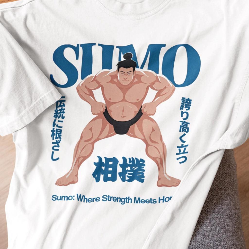 Japan Sumo Wrestling Shirt, 90s anime shirt, Japanese Streetwear, Harajuku, Japan Retro shirt, Japan fashion, Vintage Japan Tee, Nostalgia