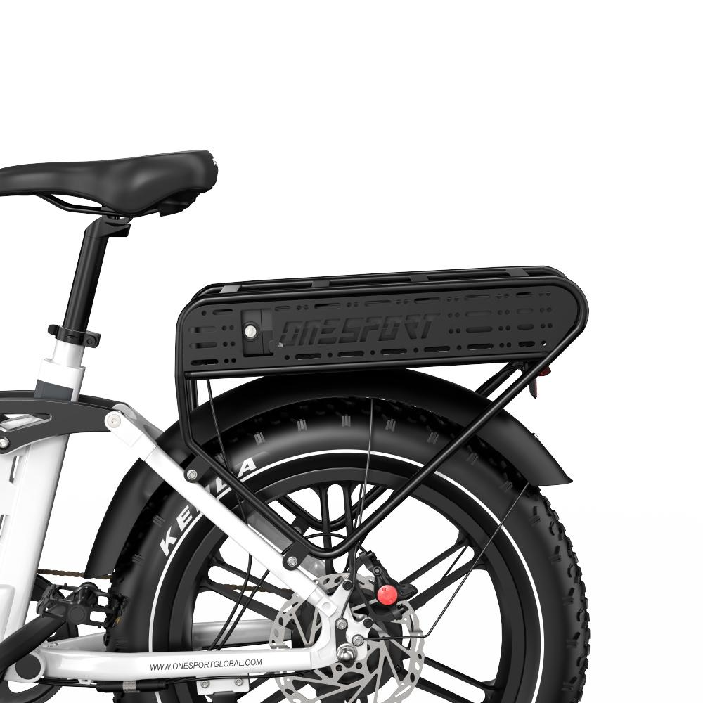 ONESPORT OT08 PRO Electric Bicycle Adults  500W  Brushless Motor Dual 48V18Ah Lithium Batteries 120KG Max Load Ideal for Long-Distance Commutes
