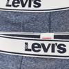 Levi's Трусы-боксеры 2 пары, Мужские шорты-боксеры темно-синего цвета