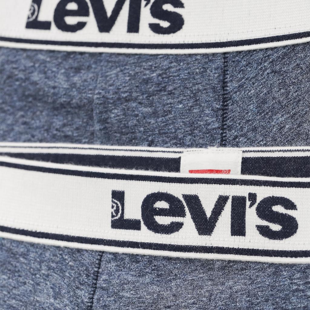 Levi's Трусы-боксеры 2 пары, Мужские шорты-боксеры темно-синего цвета