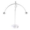 Physics Balancing Iron Men Toy Metal Mini Weightlifter Man Tumbler Kinetic Art Decompressive Balance Desk Toy Home Office Living Room Decoration