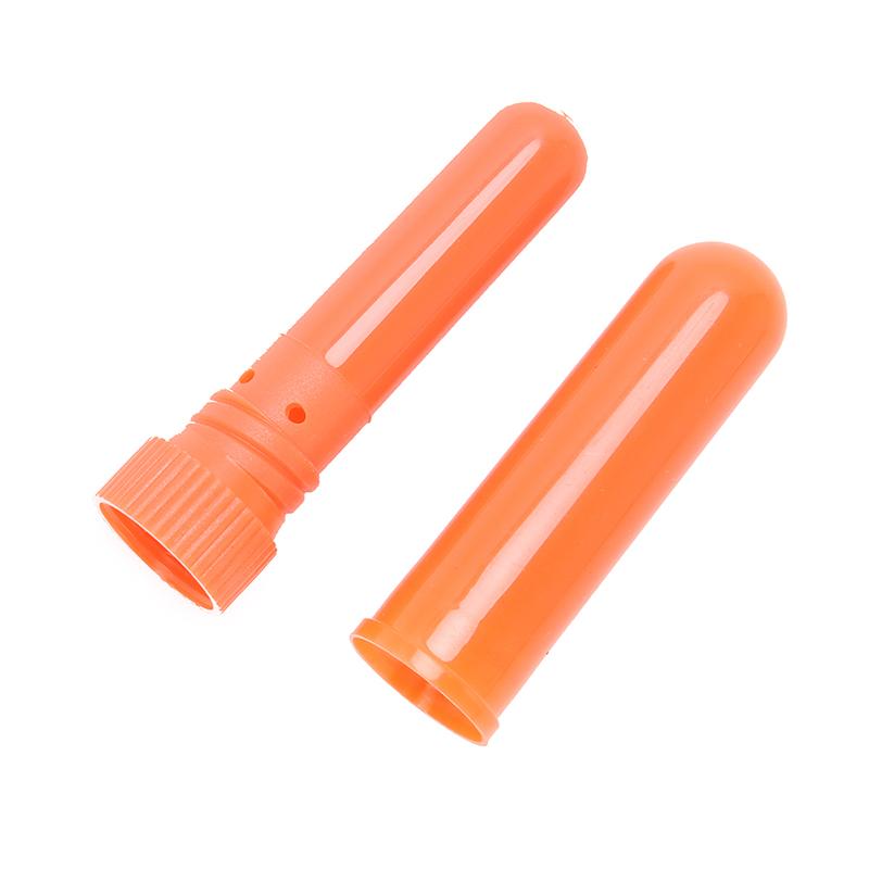 12Pcs Essential Oil Blank Nasal Inhaler Tubes Muti Color Blank Nasal Containers