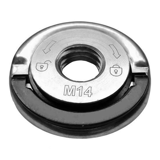 Углошлифовальная машина Фланцевая стопорная гайка Резьбовая угловая шлифовальная машина Фланцевая гайка Быстросменная портативная стопорная пластина Патрон Гайка Запасная часть