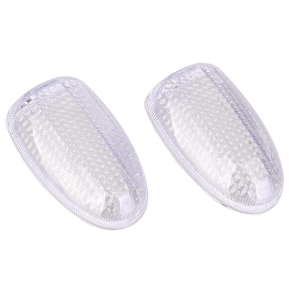 2Pcs E-Mark Motorcycle Turn Signals Light Lamp Indicator Blinker Lens Cover For BMW K1200RS 1997-2004 & R1150R R1150GS R1200C