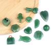 Necklace Pendant Natural Stone Green Aventurine Ornaments Pendant For Jewelry Making DIY Necklace Bracelet Accessory