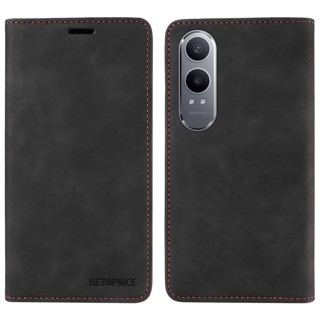 BETOPNICE 003 For OnePlus Nord CE4 Lite 5G/Oppo K12x 5G (China) Leather Phone Case Wallet Stand