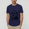 Retro Charles Bukowski T Shirts Unisex Pure Cotton Creative Tshirts Round Neck Tees Short Sleeve Clothing New Arrival