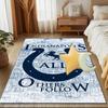 Indianapolis Colts Logo Rug Game Carpet, Floor Mat for Bedroom Living Room Entryway Rug, Home Decor Idea Gift for Christmas birthday