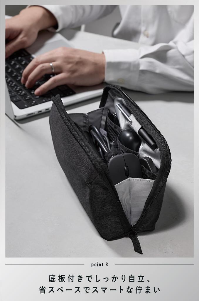 Койюо Сумка для гаджетов BIZRACK Большая Черная AMBG-BR201D