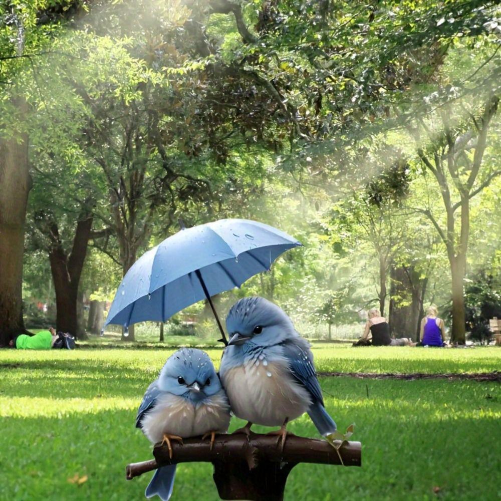 Креативный Садовый Колышек с Птицей Милый Садовый Колышек Садовое Украшение Садовые Напольные Штекеры Уличный