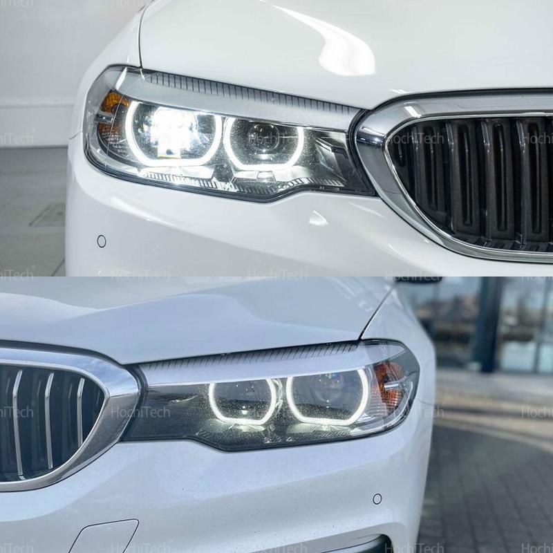 Белый светодиодный модуль ДХО «Ангельские глазки» для BMW 5 серии G30 G31 G38 M5 F90 до рестайлинга 2017 2018 2019 2020