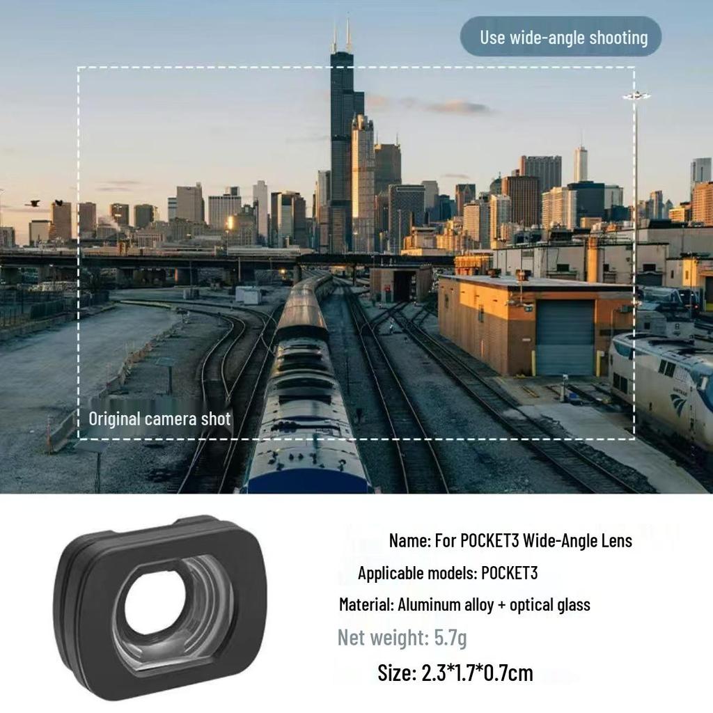 Набор фильтров DJI Pocket 3: Широкоугольные, УФ, Черные мягкие, Фильтры с регулируемым ND-затемнением, светопропусканием и яркостью.