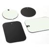4Pcs Round Rectangle Mobile Phone Magnetic Car Mount Holder Metal Plate Sticker