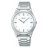 Watch Seiko Watch Tactile Reading Clock SQBR019 Silver [Seiko Watch] Men's