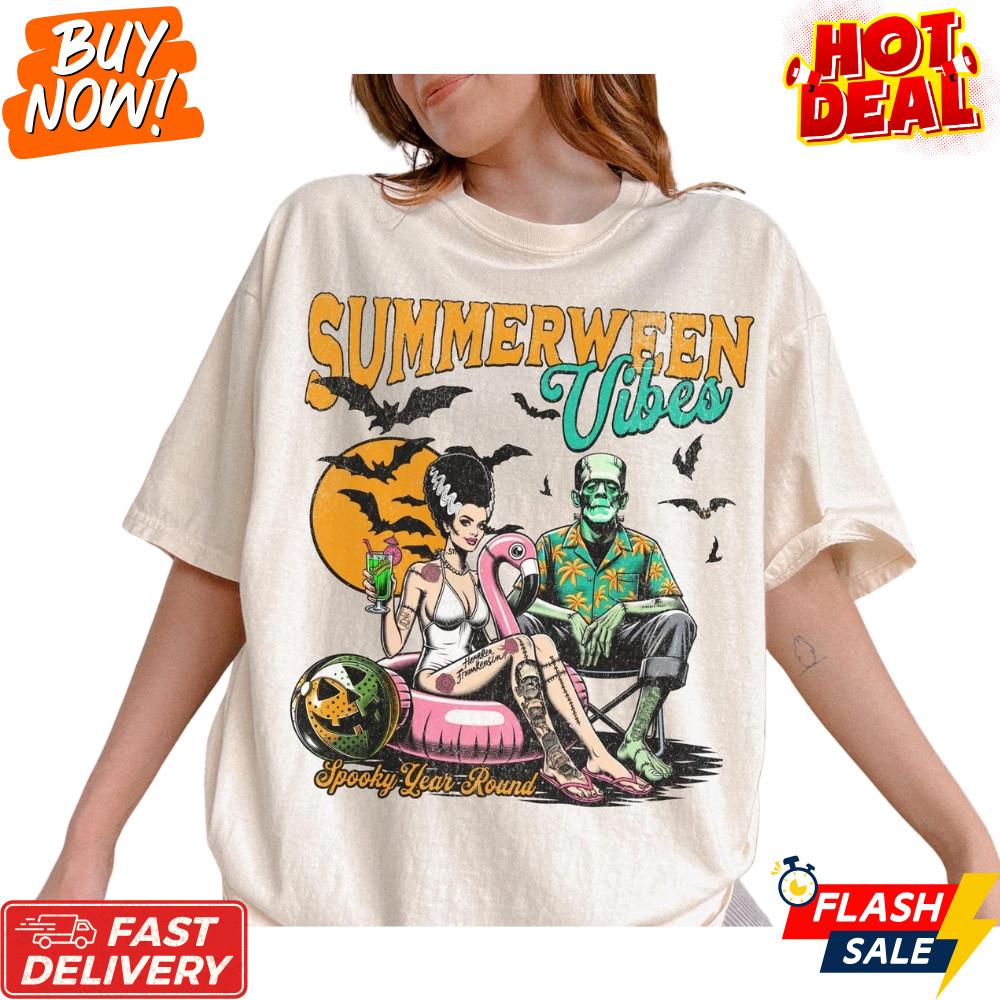 Bride of Frankenstein Inspired Tee Horror Night Tribute Spooky Fan Unisex TShirt Unisex T-Shirt