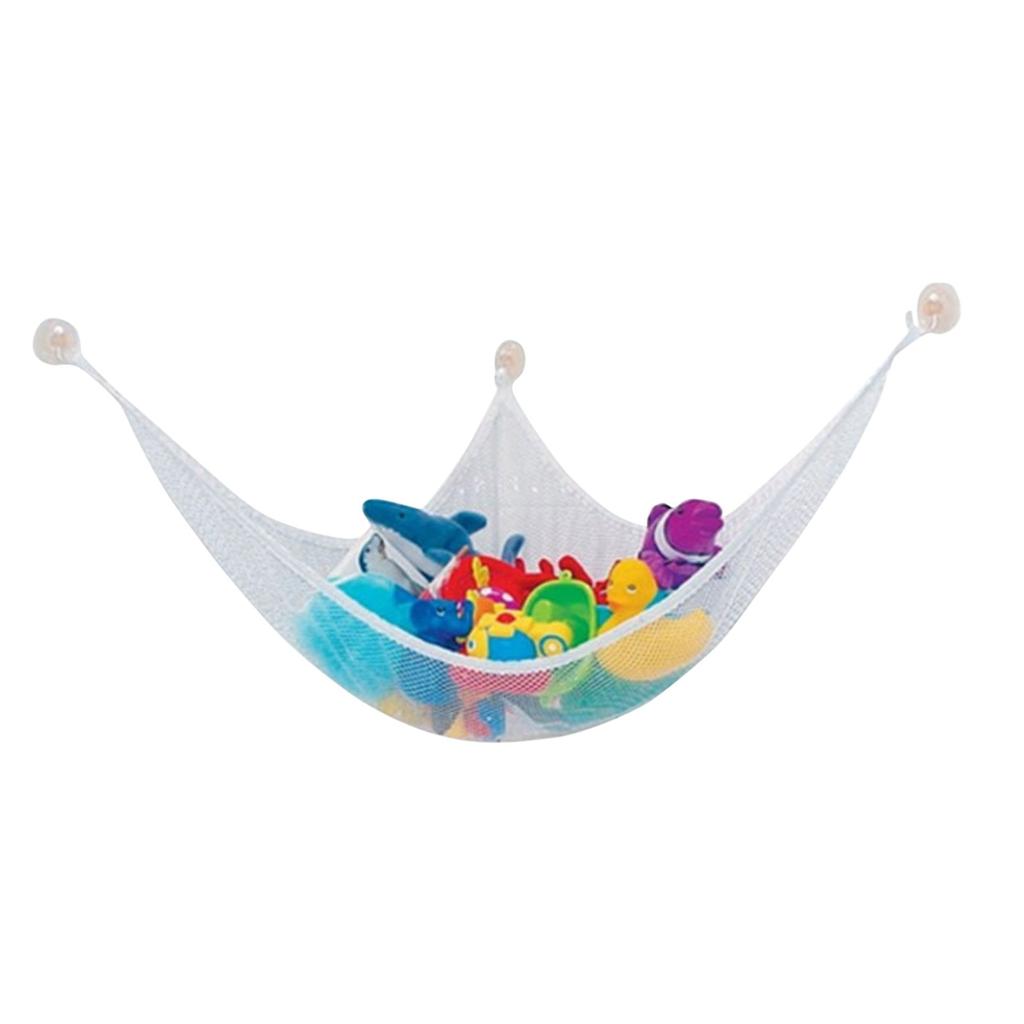 Высококачественная сетка для детской спальни, детская сумка для хранения игрушек, белая