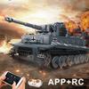 Mold King 20014 MOC Technology Tiger Tank Building Blocks Remote Control Technology Transport Vehicle Tank Building Blocks Kit with Electronic