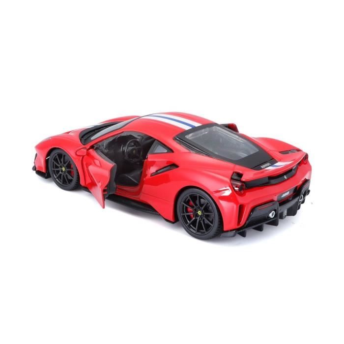 Véhicule Miniature BBURAGO 1/24 FERRARI - 488 Pista - Rouge - Pour Enfant De 3 Ans Et Plus