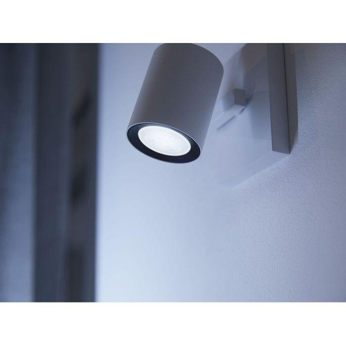 Ampoule Connectée - PHILIPS HUE - GU10 - Lumière Blanche Réglable - Bluetooth - Contrôle Vocal