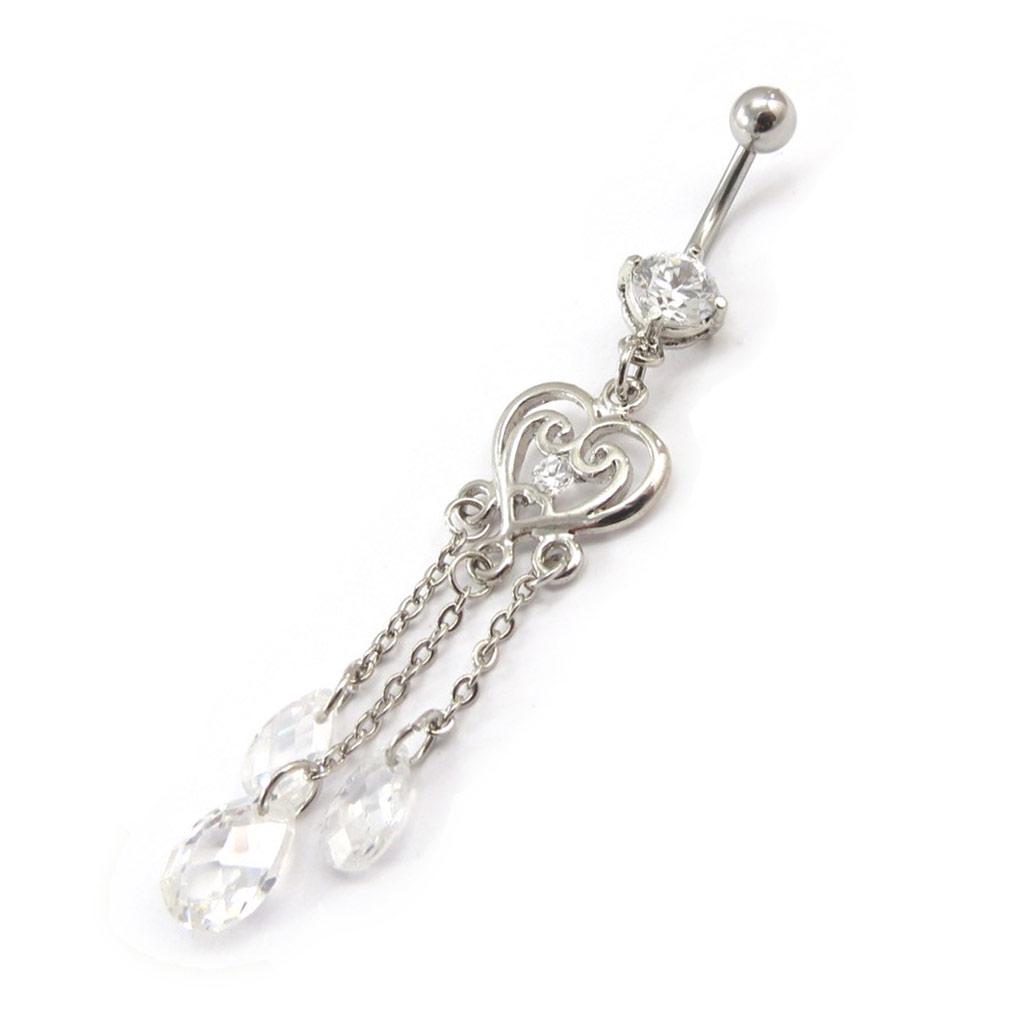 Les Trésors De Lily [E6400] — Пирсинг «1001 сердце», белый