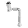 Flexible Drain Pipe Anti-Odor Drain Outlet Bathroom Sink Expandable Drain Hose Adjustable Wash Basin Sink Drain Hose Sealing