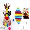 2025 2-pack New Christmas Hats Childrens Paper Decorative Hats DIY Party Christmas Hats Christmas Paper Hats With Random Colors