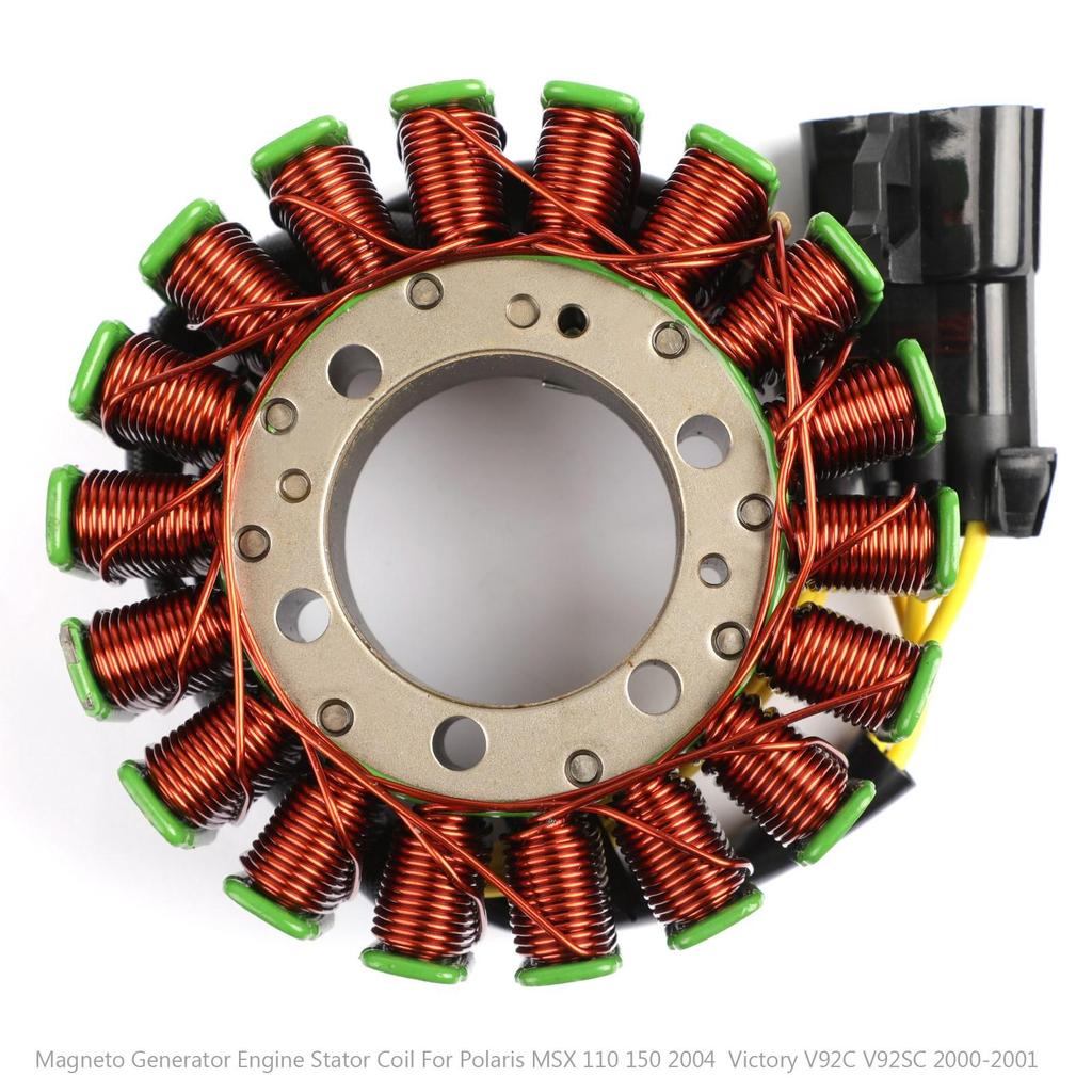 Статор генератора подходит для Polaris MSX 110 / MSX 150 2004 PWC 0451486 4060654