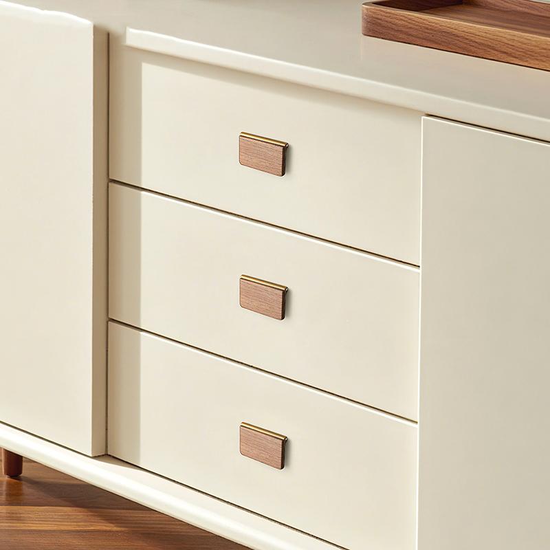 Крышка-флип из орехового дерева, ручка-пуля, без сверления, невидимая ручка для ящика, современная и простая скрытая фурнитура, мебельные ручки