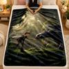 Flannel BlanketHow to Train Your Dragon Warm Soft Throw Blanket for Indoor Sofa Bed Living Room Use