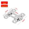 Modern Stainless Steel Sliding Bolt Latch for Bathroom, Pet Cage, Barn Door, Anti-theft Lock
