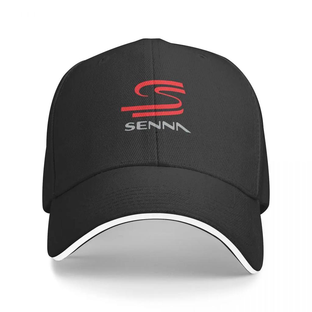 Ayrton Senna Logo Baseball Cap Christmas Hat Icon Golf Wear Men Women's