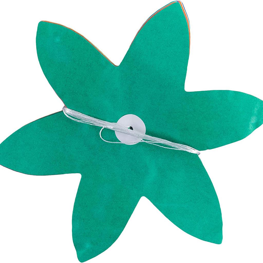 1 шт. Гавайский Луау Летний Тики-бар Декор Тропическая вечеринка Тропический остров Пляжные принадлежности Ткань Цветная Цветочная Гирлянда Длинный Троп