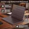 Solid Wood Challenge Coin Holder Multi Tier Wooden Coin Cabinet Collector Coin Case  Office Decor