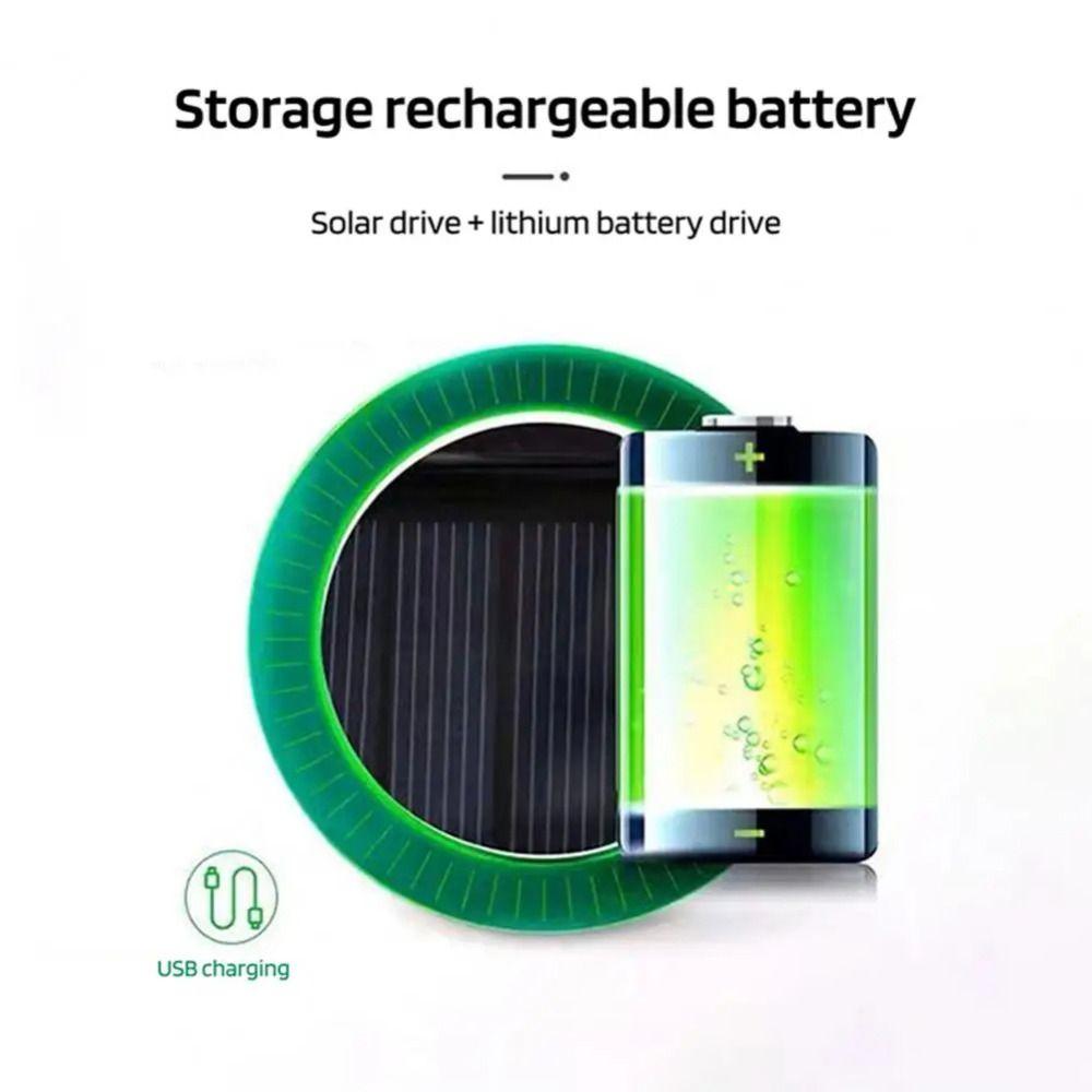 Digging Hole Solar Fan Mini Multi-purpose Fan Portable Outdoor Camping Fan For Sun Hat