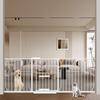 Fairy Baby Baby Gate with Pet Cat Pet Dog Cat Cat On Prevents Dogs from Slipping Tension Height Door No Drilling Baby Gate with Double Expansion Frame