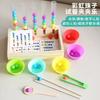 Children's Digital Matching Test Tube Clip Beads Math Teaching Aids Color Classification Fine Action Game Wooden Toy