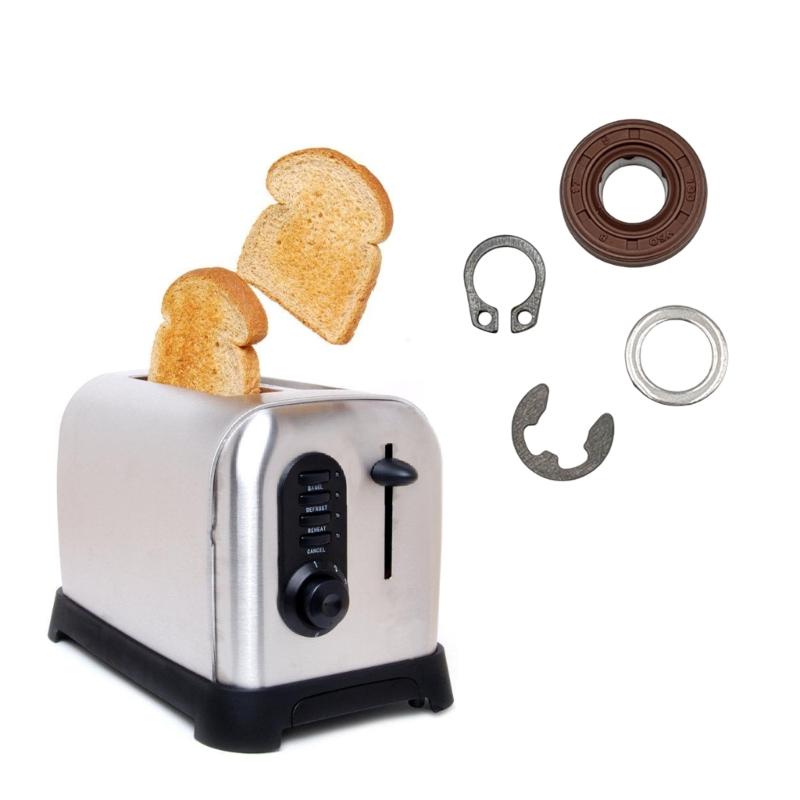 Резиновые уплотнения подшипников и стопорные кольца Прочный набор уплотнений для форм хлебопечек Аксессуары Легко установить