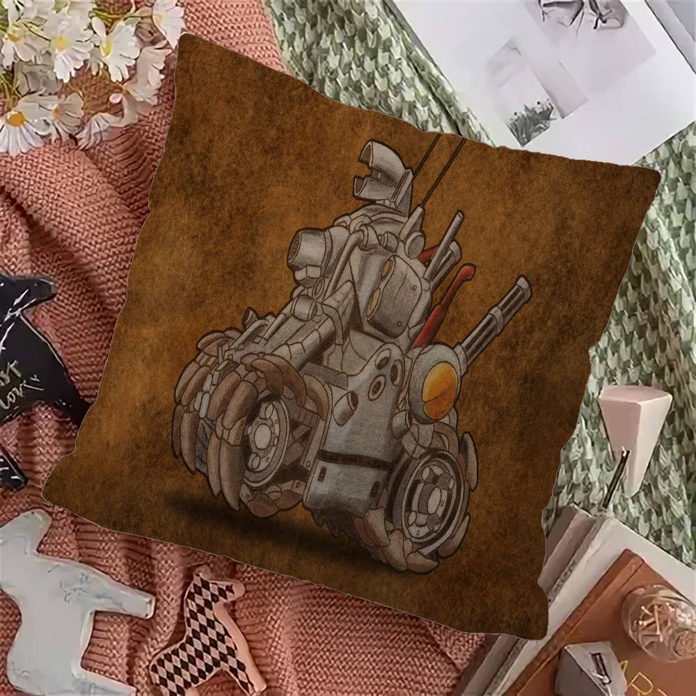 Ретро Игра Metal Slug Подушка Подарок Декор для Дома Офиса Подушка Спальня Диван Автомобиль Наволочка