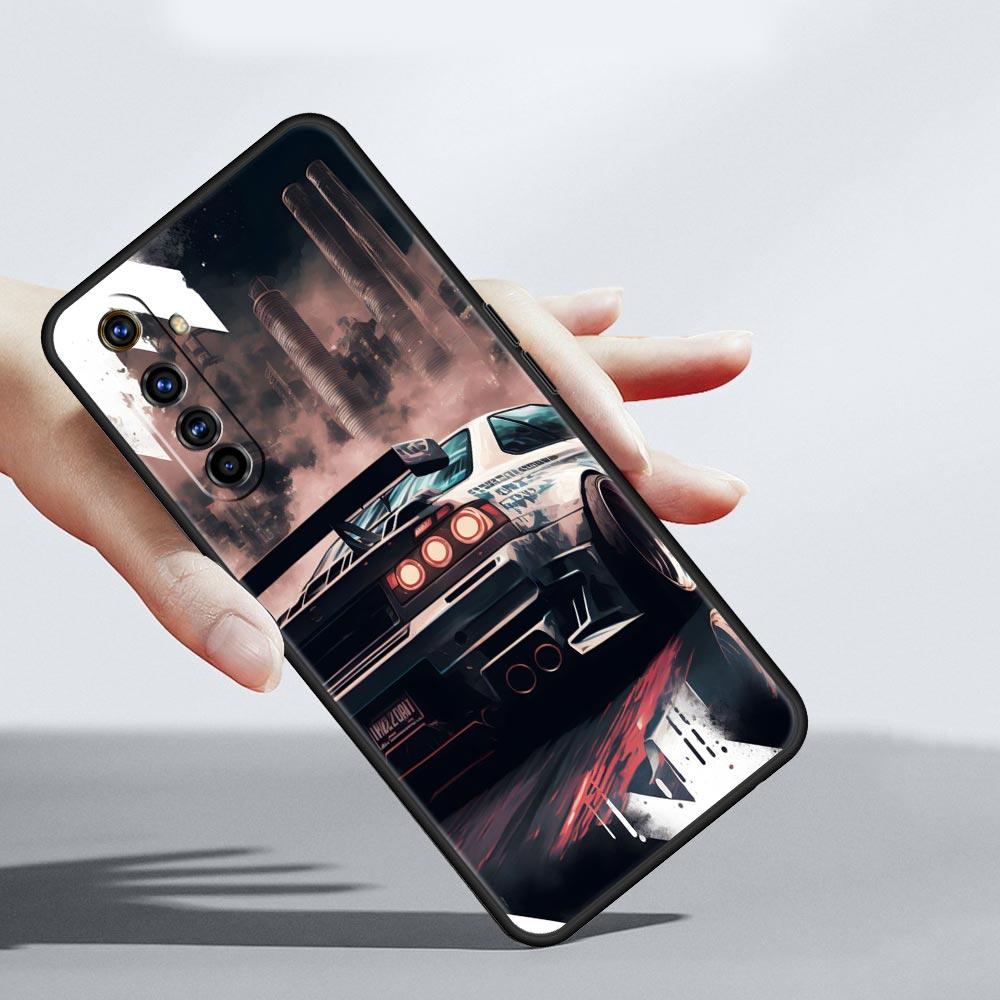 Для Realme 10 9 8 5G 7 6 GT2 Pro Plus 9i 8i C21 C11 C25 C35 спортивный автомобиль JDM Tokyo Drift чехол для телефона Realme GT Neo 2 3 3T