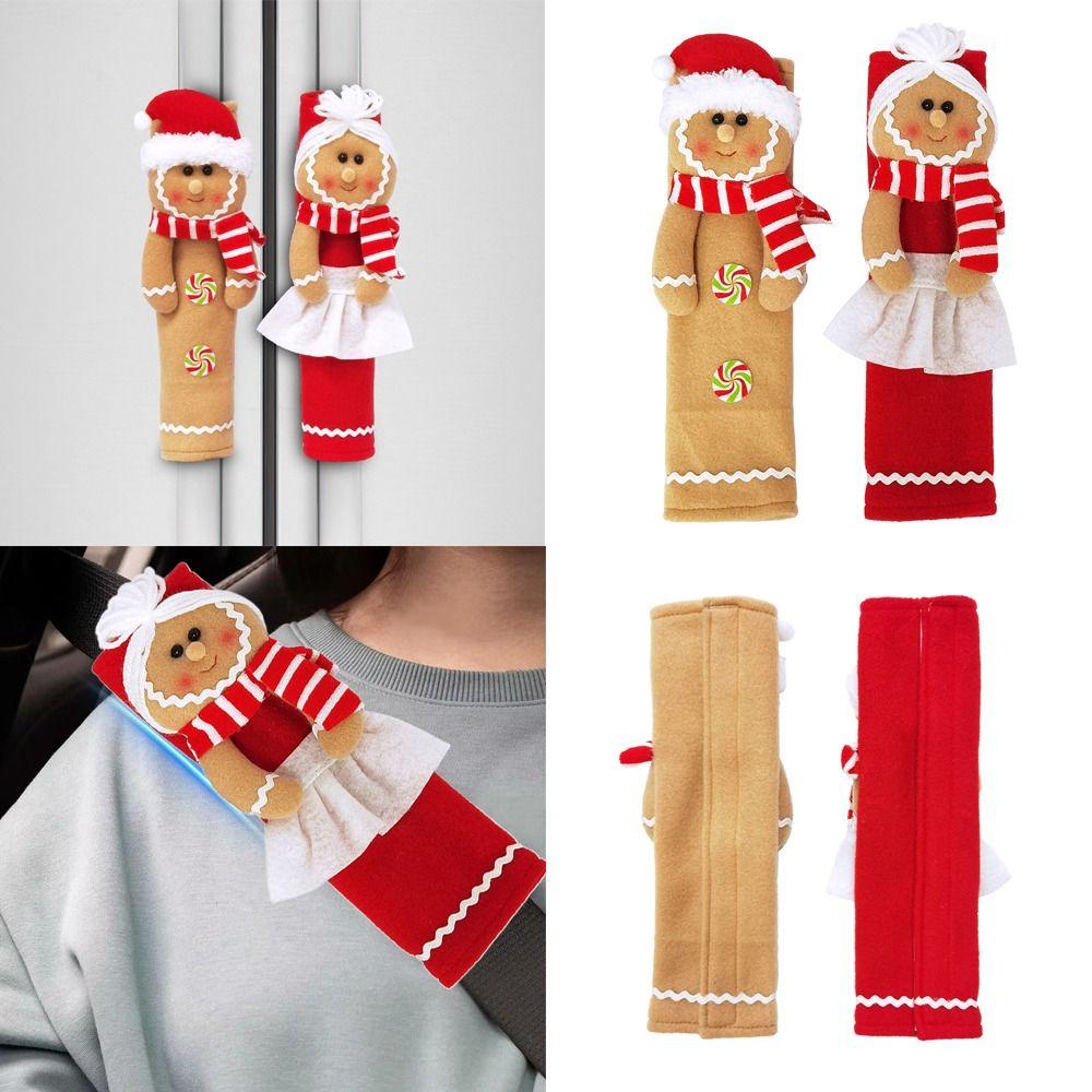 Gloves Refrigerator Door Handle Cover Warmer Car Safety Belt Covers Winter