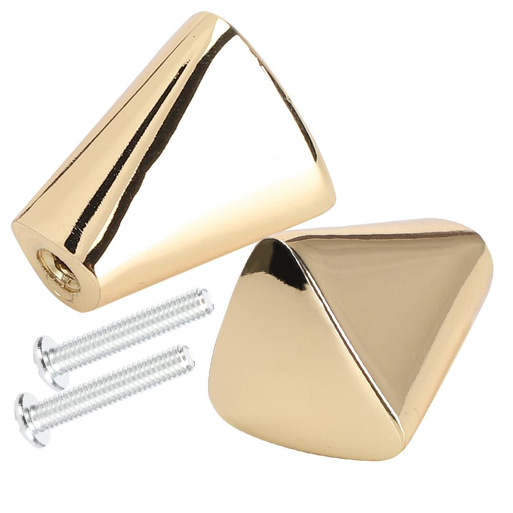 Modern Golden Zinc Alloy Cabinet Knob with Matte , Suitable for Cupboard, Wardrobe, Drawer, Door