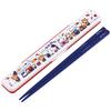Skater 18cm Chopsticks and Chopstick Case Set, Antibacterial, for Adults, Sanrio Hello Kitty, Always by Your Side, Made In Japan, ABC3AG-A