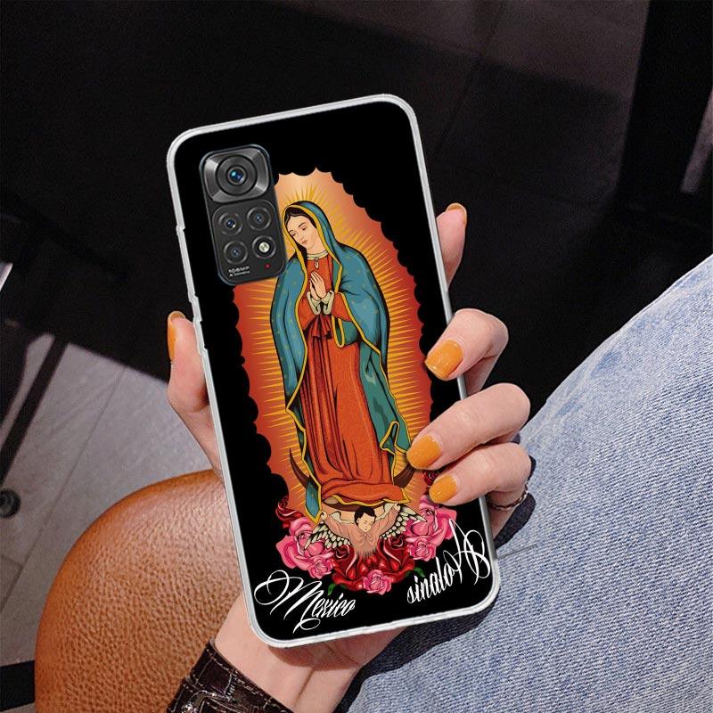 Чехол для телефона Virgin De Guadalupe Дева Мария для телефона Xiaomi Redmi Note 15 14 14S 13 Pro Plus 12 12S 11S 11E 10S 10 11T