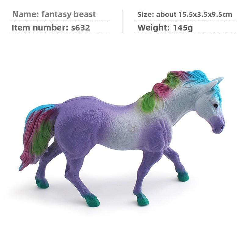 Dreamland Mythical Beast Unicorn Pvc Figurine For Kids Room Decor And Collectors